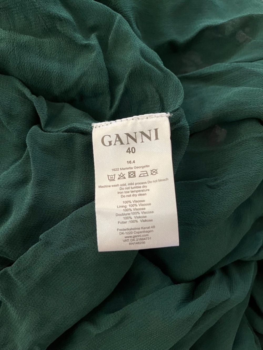 Ganni Patterned Dress - Picture 4 of 4